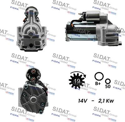 Fispa S12VS0032A2 - Starteris adetalas.lv