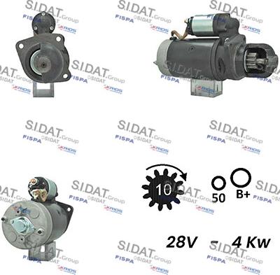 Fispa S24BH0153A2 - Starteris adetalas.lv