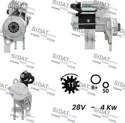 Fispa S24HT0027A2 - Starteris adetalas.lv