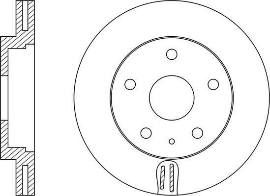 Brembo 9C42111 - Bremžu diski adetalas.lv