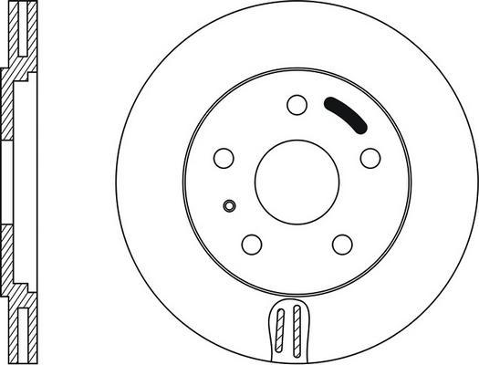 Brembo FS.044.000 - Bremžu diski adetalas.lv