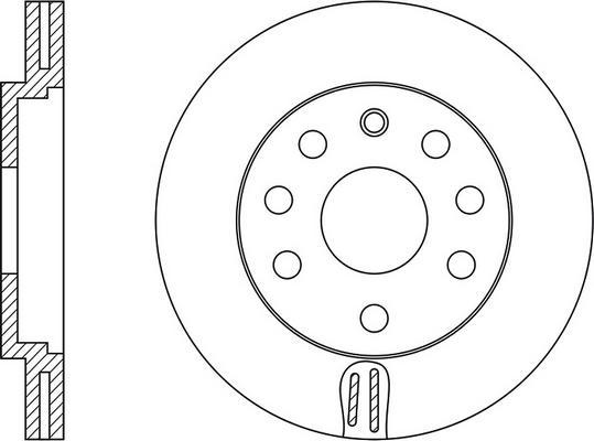 Brembo 09.6997.10 - Bremžu diski adetalas.lv