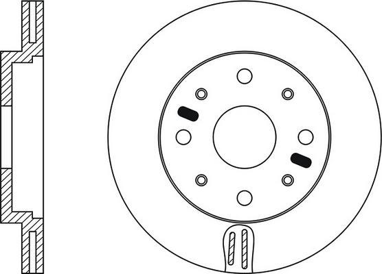 Brembo 09587010 - Bremžu diski adetalas.lv