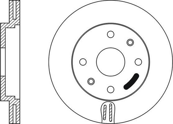 Brembo 1221024 - Bremžu diski adetalas.lv