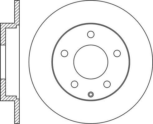 Kavo Parts BR-4732-C - Bremžu diski adetalas.lv