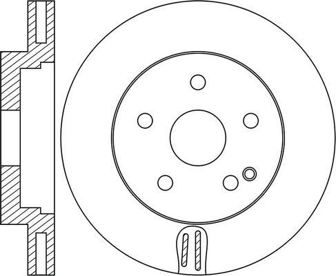 Brembo 09.9825.11 - Bremžu diski adetalas.lv