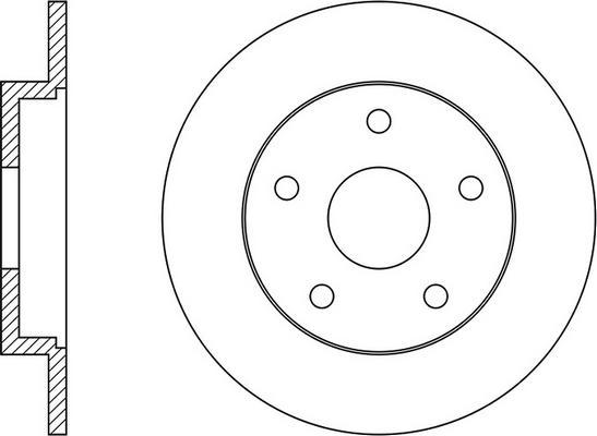 Brembo 08.A725.10 - Bremžu diski adetalas.lv