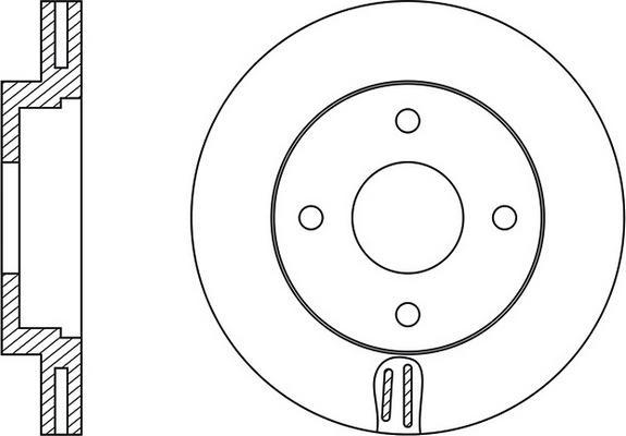 Brembo 990781X - Bremžu diski adetalas.lv