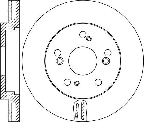 IPS Parts IBT-1490 - Bremžu diski adetalas.lv