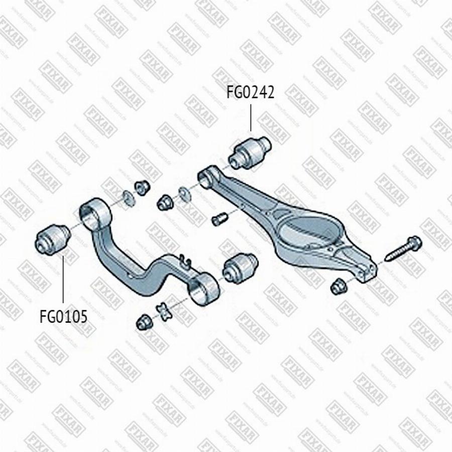 Fixar FG0242 - Piekare, Šķērssvira adetalas.lv