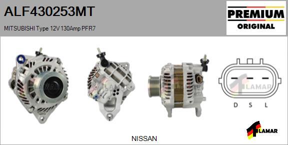 FLAMAR ALF430253MT - Ģenerators adetalas.lv