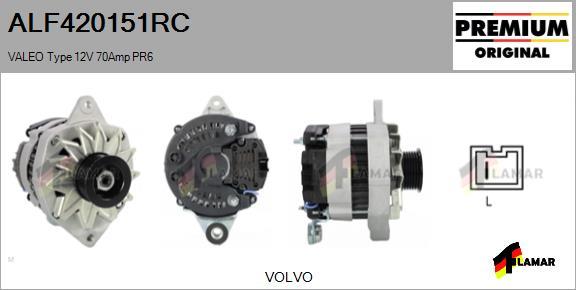 FLAMAR ALF420151RC - Ģenerators adetalas.lv