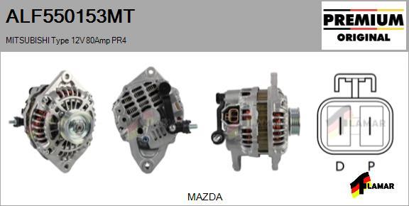 FLAMAR ALF550153MT - Ģenerators adetalas.lv