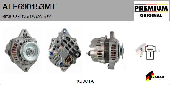 FLAMAR ALF690153MT - Ģenerators adetalas.lv