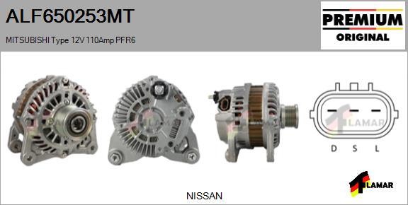 FLAMAR ALF650253MT - Ģenerators adetalas.lv