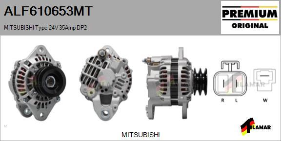 FLAMAR ALF610653MT - Ģenerators adetalas.lv