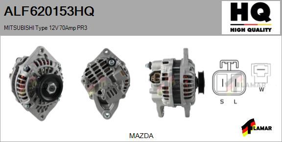 FLAMAR ALF620153HQ - Ģenerators adetalas.lv