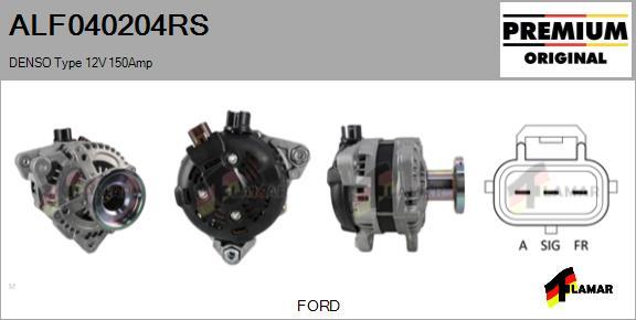 FLAMAR ALF040204RS - Ģenerators adetalas.lv