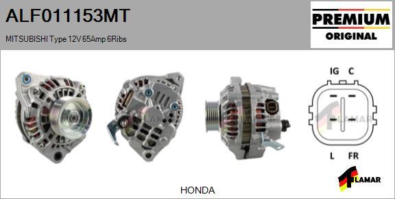FLAMAR ALF011153MT - Ģenerators adetalas.lv