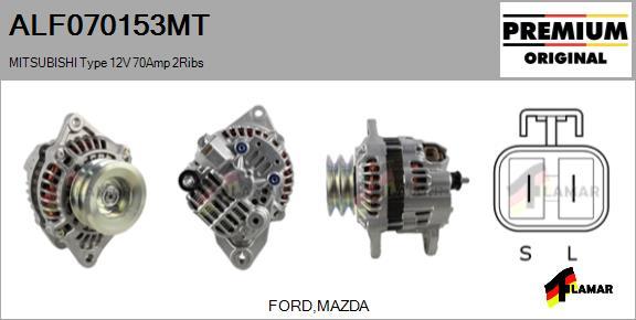FLAMAR ALF070153MT - Ģenerators adetalas.lv