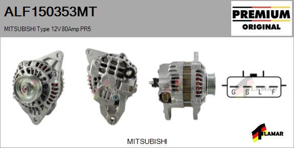 FLAMAR ALF150353MT - Ģenerators adetalas.lv