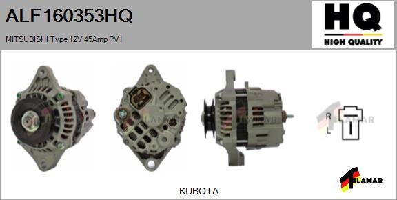 FLAMAR ALF160353HQ - Ģenerators adetalas.lv