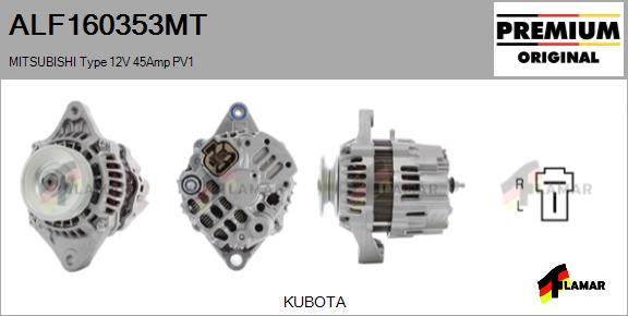 FLAMAR ALF160353MT - Ģenerators adetalas.lv