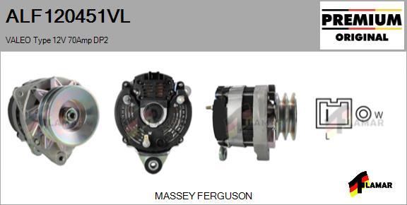 FLAMAR ALF120451VL - Ģenerators adetalas.lv