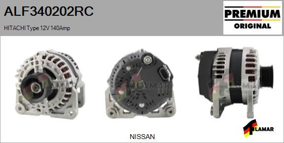 FLAMAR ALF340202RC - Ģenerators adetalas.lv
