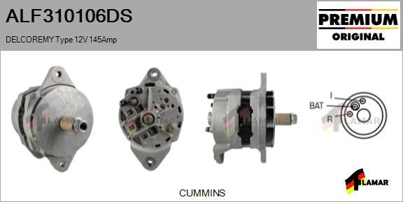 FLAMAR ALF310106DS - Ģenerators adetalas.lv