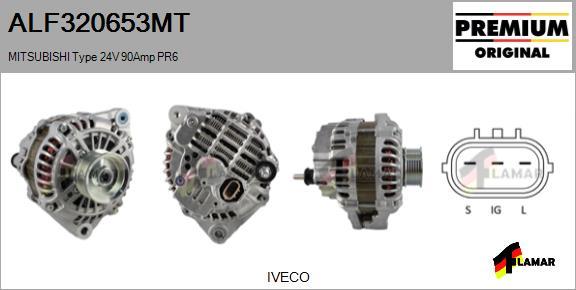 FLAMAR ALF320653MT - Ģenerators adetalas.lv
