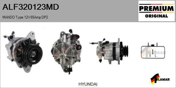FLAMAR ALF320123MD - Ģenerators adetalas.lv