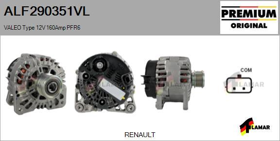 FLAMAR ALF290351VL - Ģenerators adetalas.lv