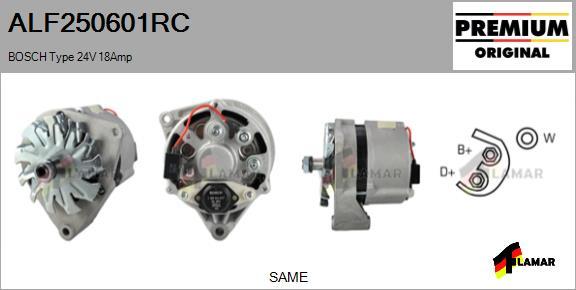 FLAMAR ALF250601RC - Ģenerators adetalas.lv