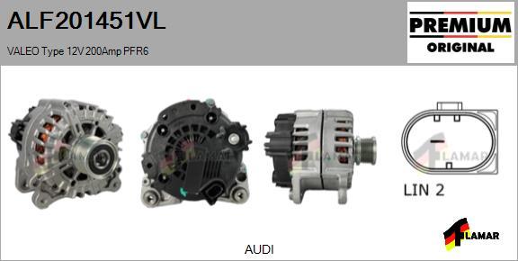 FLAMAR ALF201451VL - Ģenerators adetalas.lv