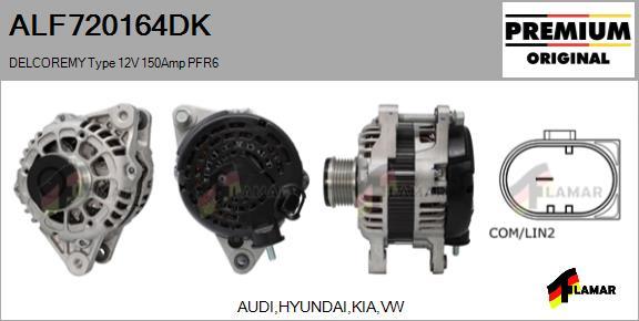 FLAMAR ALF720164DK - Ģenerators adetalas.lv