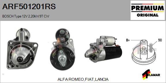 FLAMAR ARF501201RS - Starteris adetalas.lv