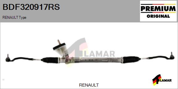 FLAMAR BDF320917RS - Stūres mehānisms adetalas.lv