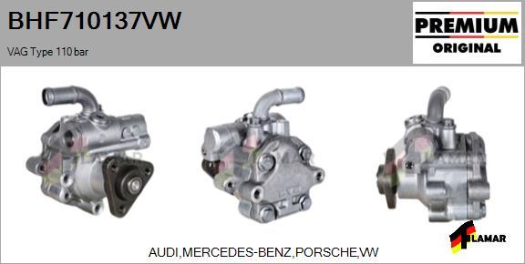 FLAMAR BHF710137VW - Hidrosūknis, Stūres iekārta adetalas.lv