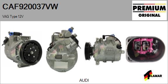 FLAMAR CAF920037VW - Kompresors, Gaisa kond. sistēma adetalas.lv