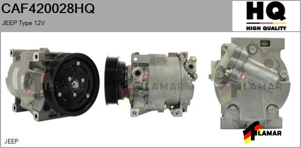 FLAMAR CAF420028HQ - Kompresors, Gaisa kond. sistēma adetalas.lv