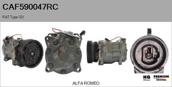 FLAMAR CAF590047RC - Kompresors, Gaisa kond. sistēma adetalas.lv