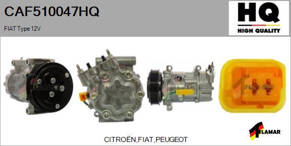 FLAMAR CAF510047HQ - Kompresors, Gaisa kond. sistēma adetalas.lv