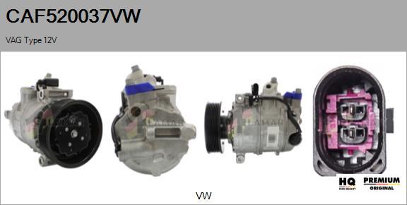 FLAMAR CAF520037VW - Kompresors, Gaisa kond. sistēma adetalas.lv