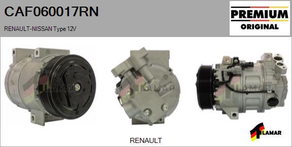 FLAMAR CAF060017RN - Kompresors, Gaisa kond. sistēma adetalas.lv