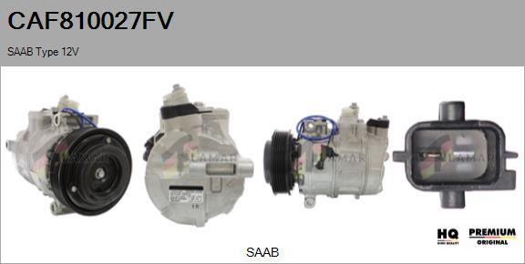 FLAMAR CAF810027FV - Kompresors, Gaisa kond. sistēma adetalas.lv