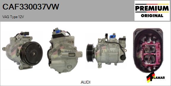 FLAMAR CAF330037VW - Kompresors, Gaisa kond. sistēma adetalas.lv