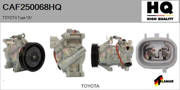FLAMAR CAF250068HQ - Kompresors, Gaisa kond. sistēma adetalas.lv