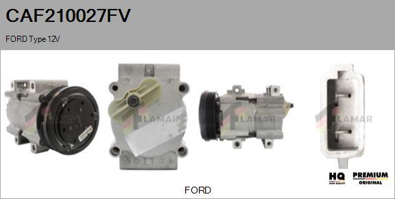 FLAMAR CAF210027FV - Kompresors, Gaisa kond. sistēma adetalas.lv