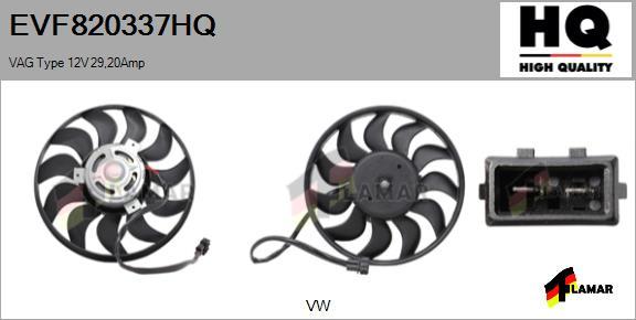 FLAMAR EVF820337HQ - Ventilators, Motora dzesēšanas sistēma adetalas.lv